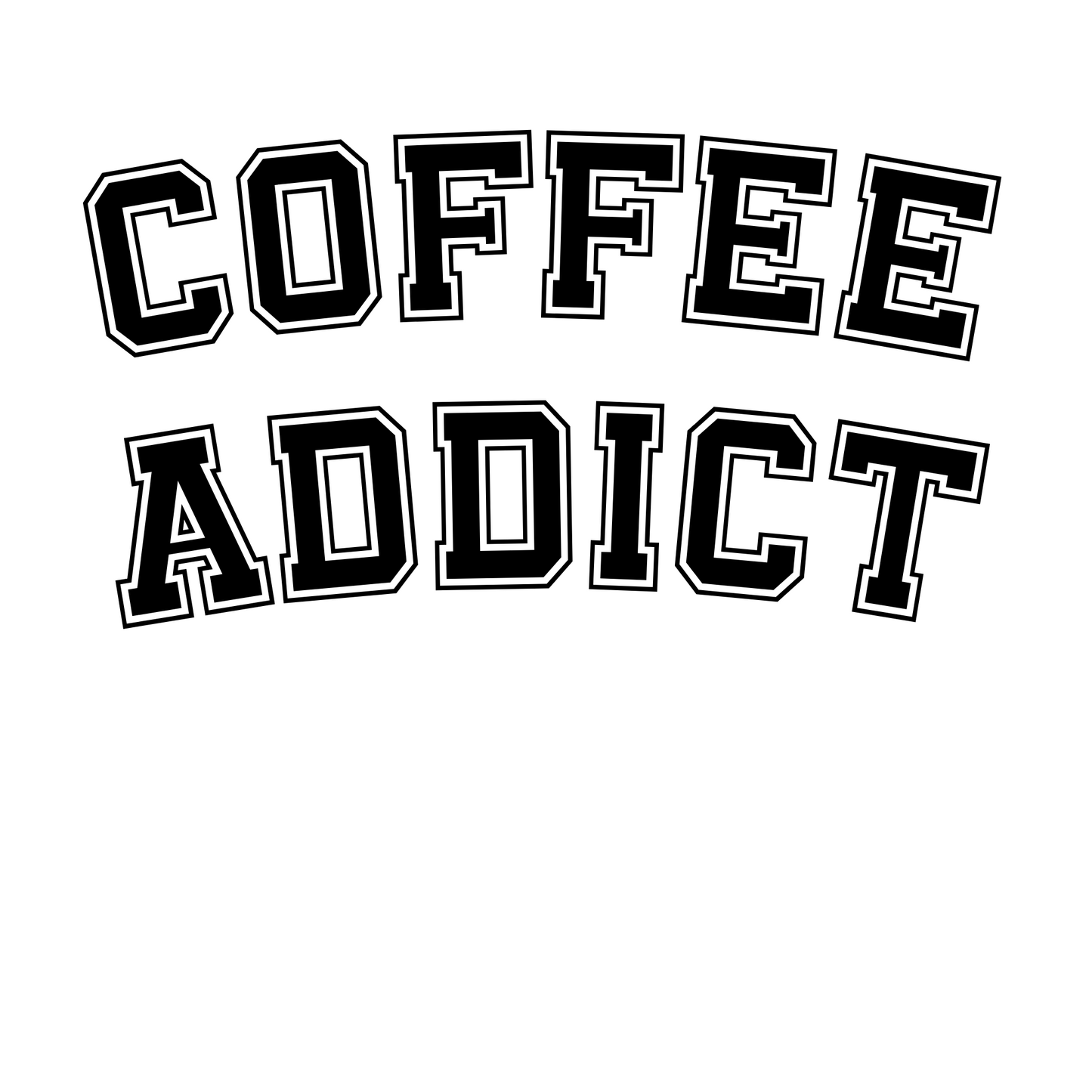 Pre pressed sweatshirt