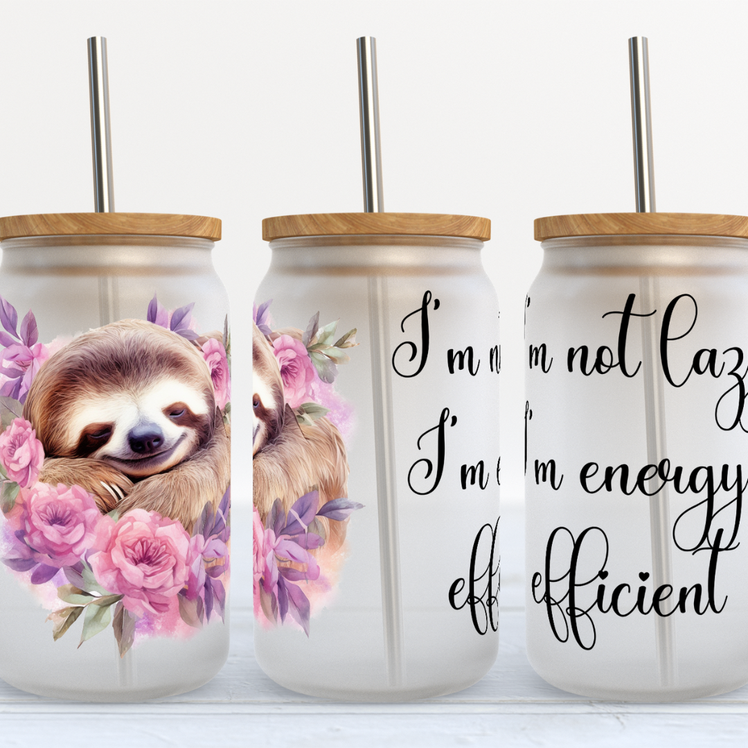 16 oz Glass Can with DFT WRap