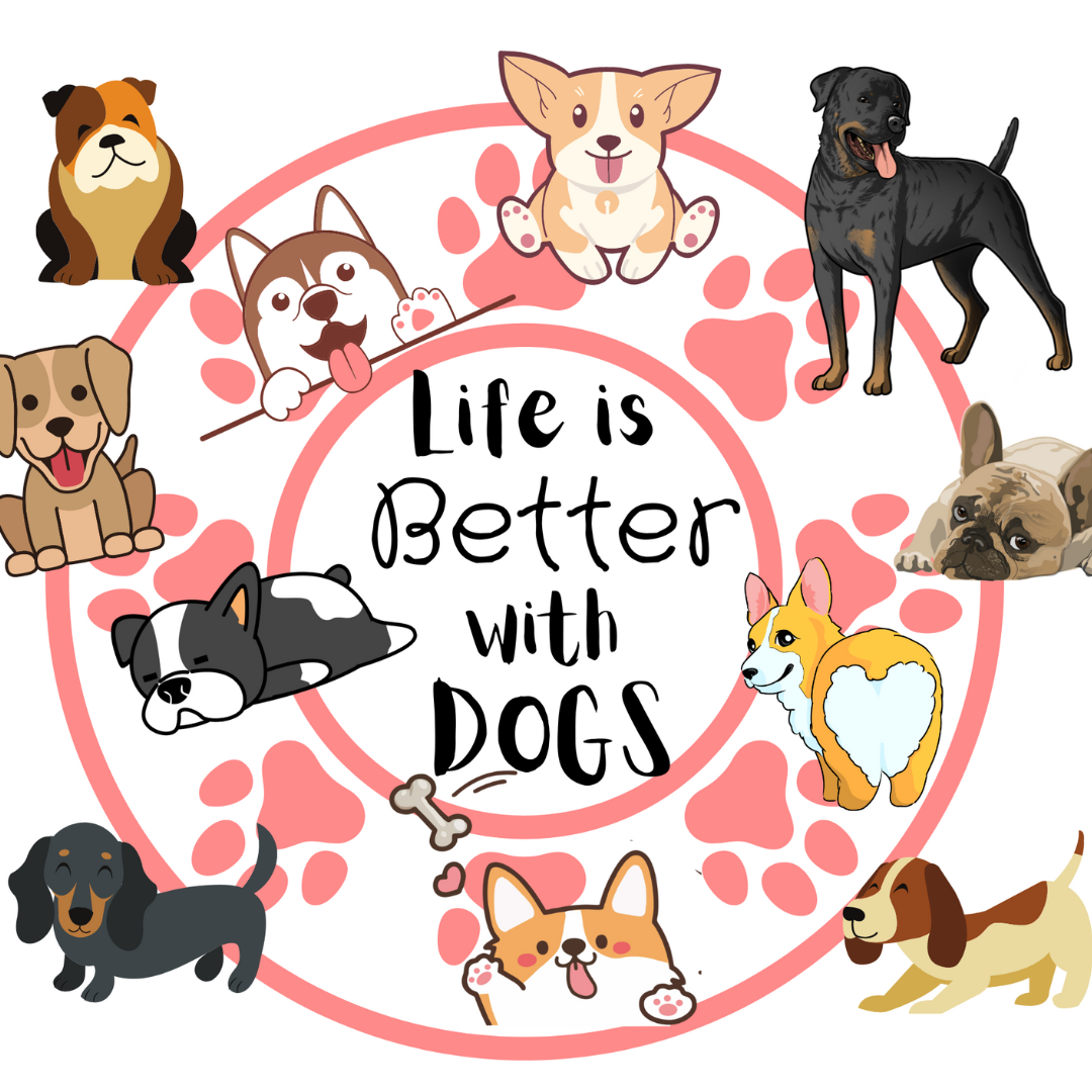 20 OZ Skinny Tumbler Life is Better with Dogs