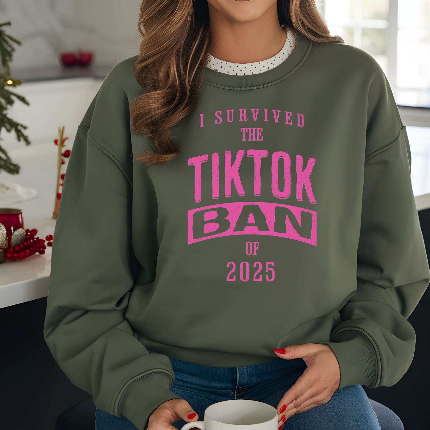 Preorder I survived the TikTok Ban Sweatshirt