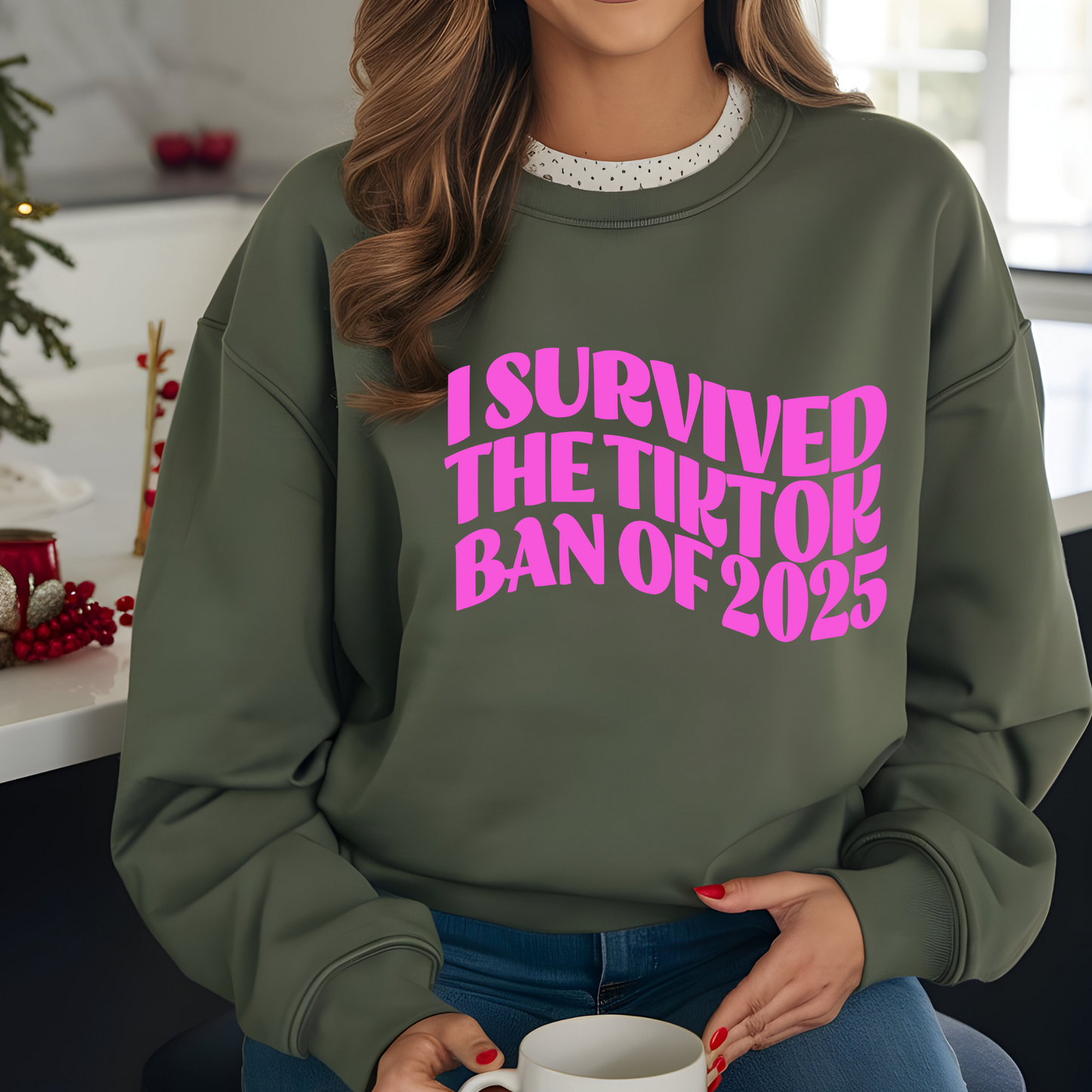 Preorder I survived the TikTok Ban Sweatshirt