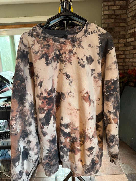 Acid Washed Bleached Sweatshirts