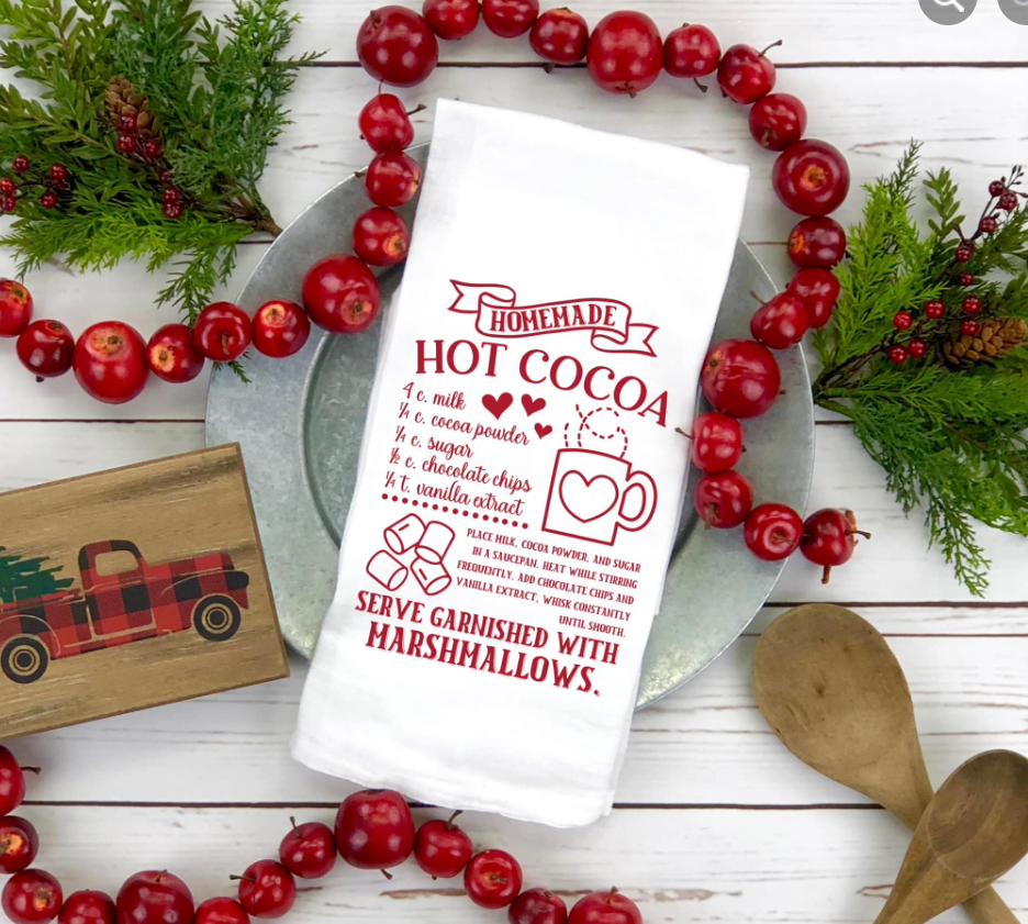 Christmas Recipe Towels