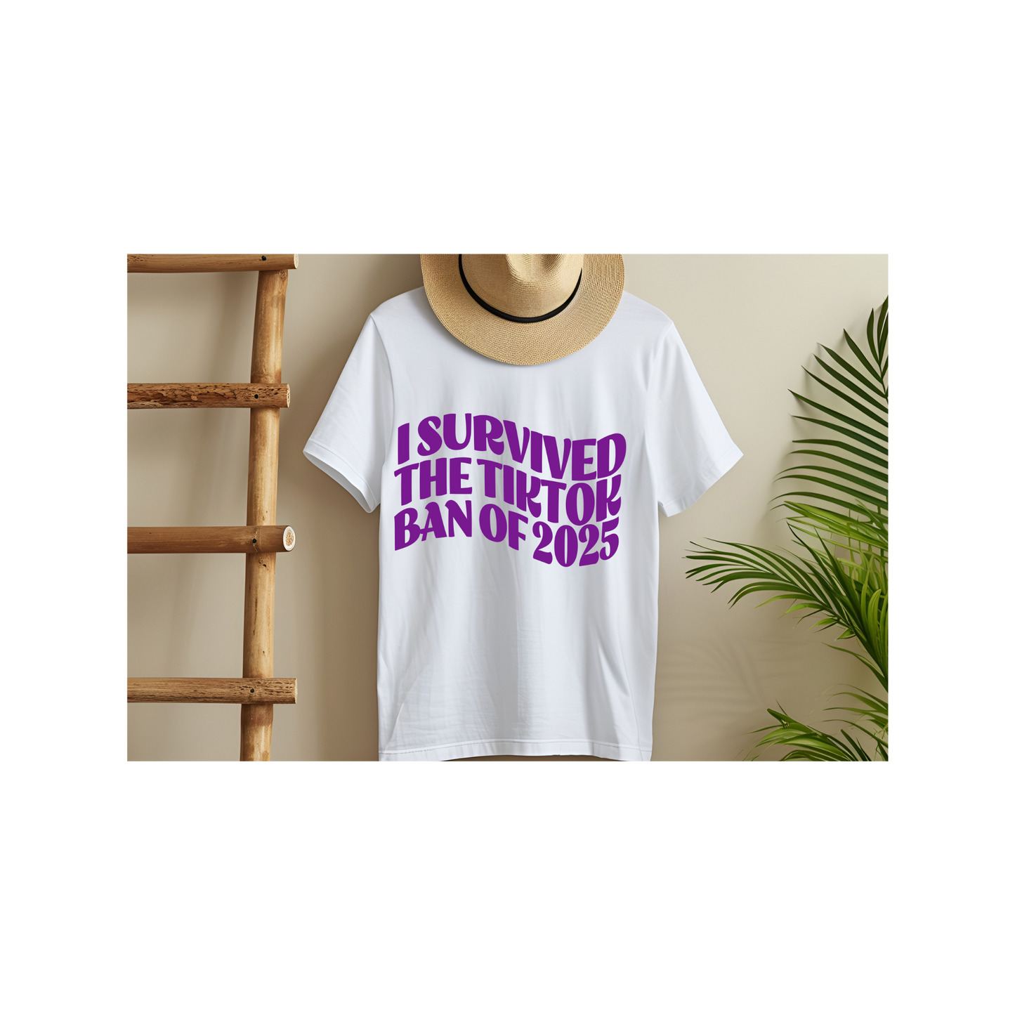 Pre-order I survived the TIKTOK Ban of 2025 T-Shirt